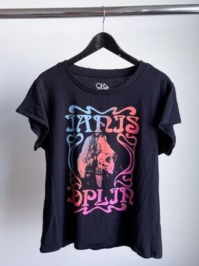 Chaser Janis Joplin Rock Band Concert Tee Graphic Shirt M 20.25x24